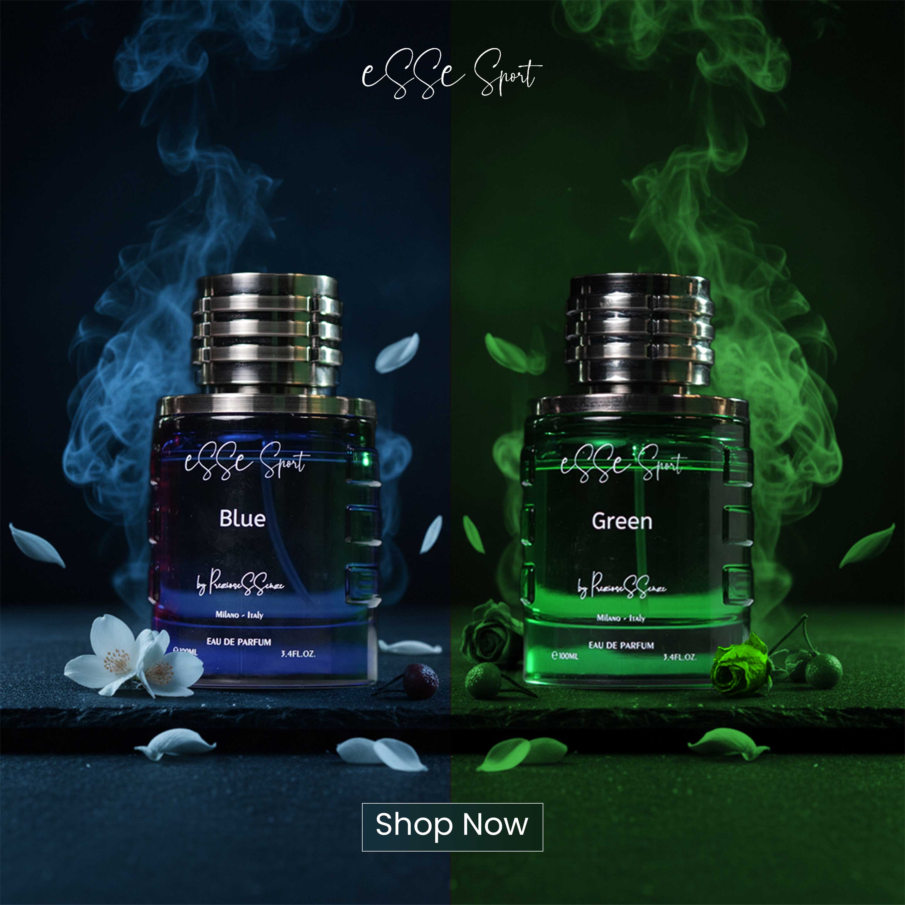 ESSE SPORT GREEN AND BLUE EDP 100ML